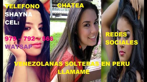 venezolanas solteras en trujillo peru|Contactos mujeres solteras gratis en Trujillo